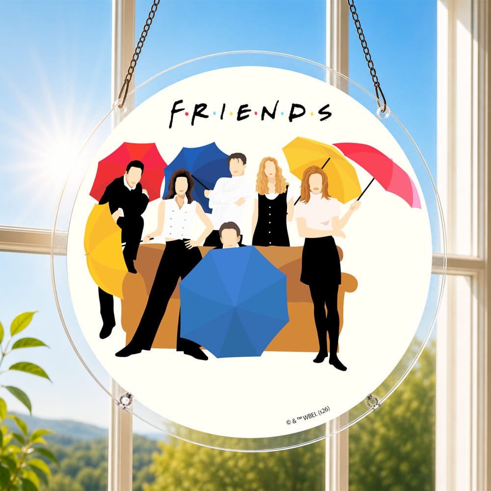 Acrylic Jigsaw Puzzle Suncatcher - The Friends Crew