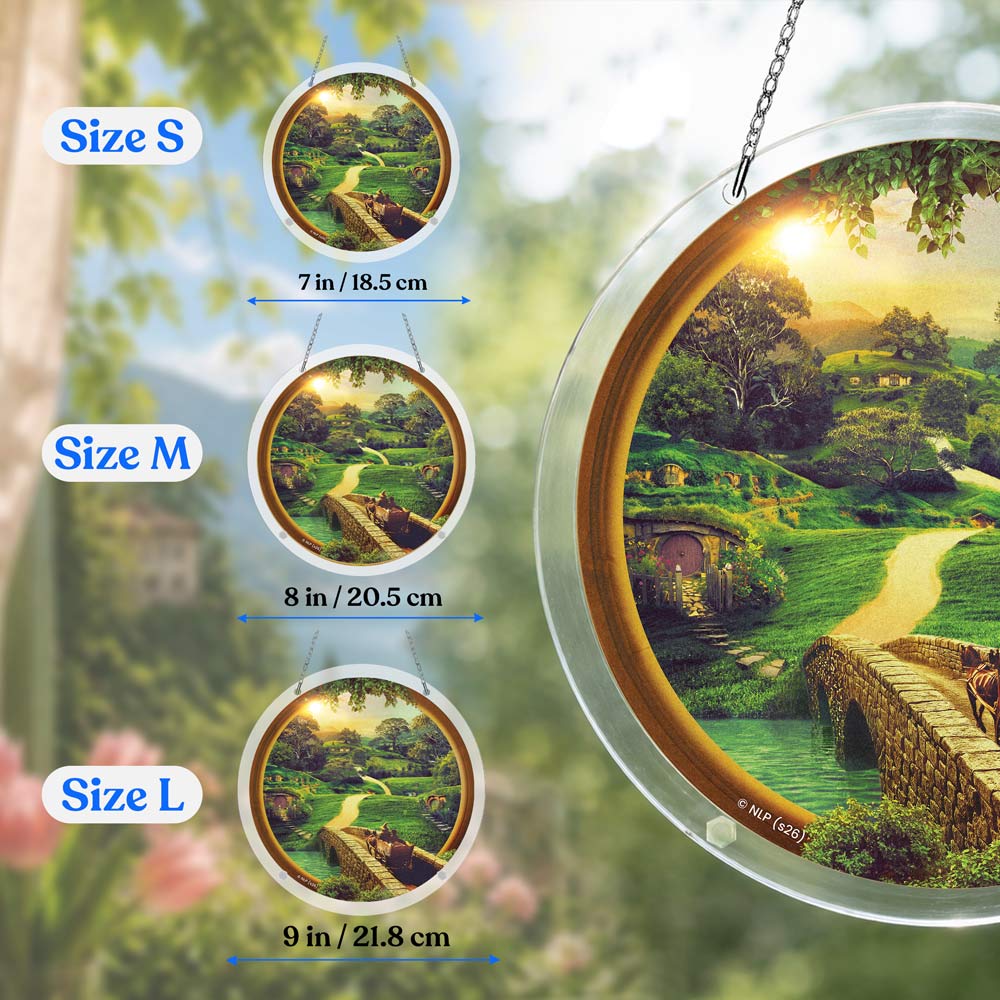 Acrylic Jigsaw Puzzle Suncatcher - The Shire