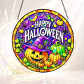 Acrylic Jigsaw Puzzle Suncatcher - Happy Halloween