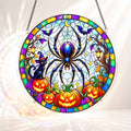 Acrylic Jigsaw Puzzle Suncatcher - Spooky Spider