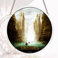Acrylic Jigsaw Puzzle Suncatcher - The Gates of Argonath