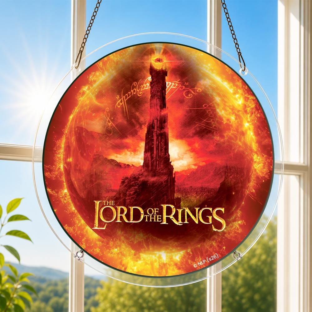 Acrylic Jigsaw Puzzle Suncatcher - The Eye of Sauron