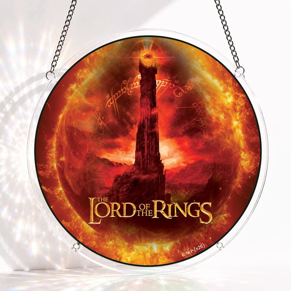 Acrylic Jigsaw Puzzle Suncatcher - The Eye of Sauron