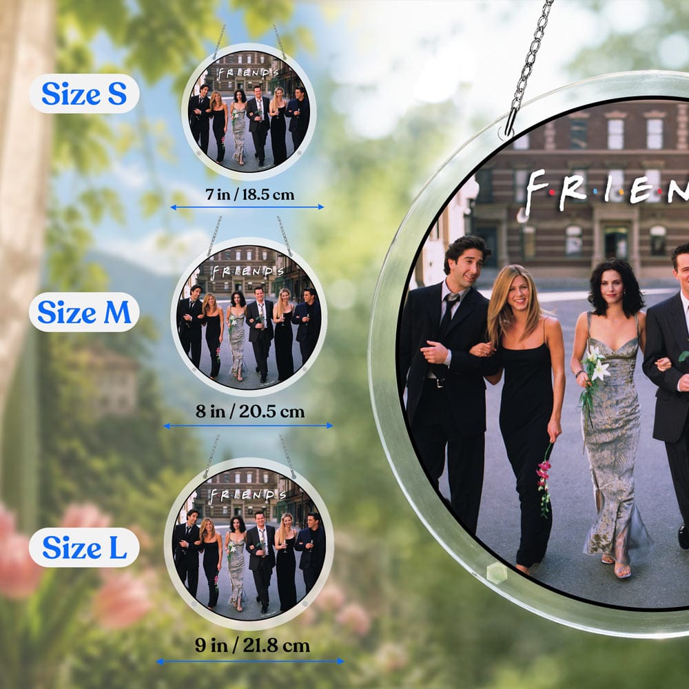 Acrylic Jigsaw Puzzle Suncatcher - Friends