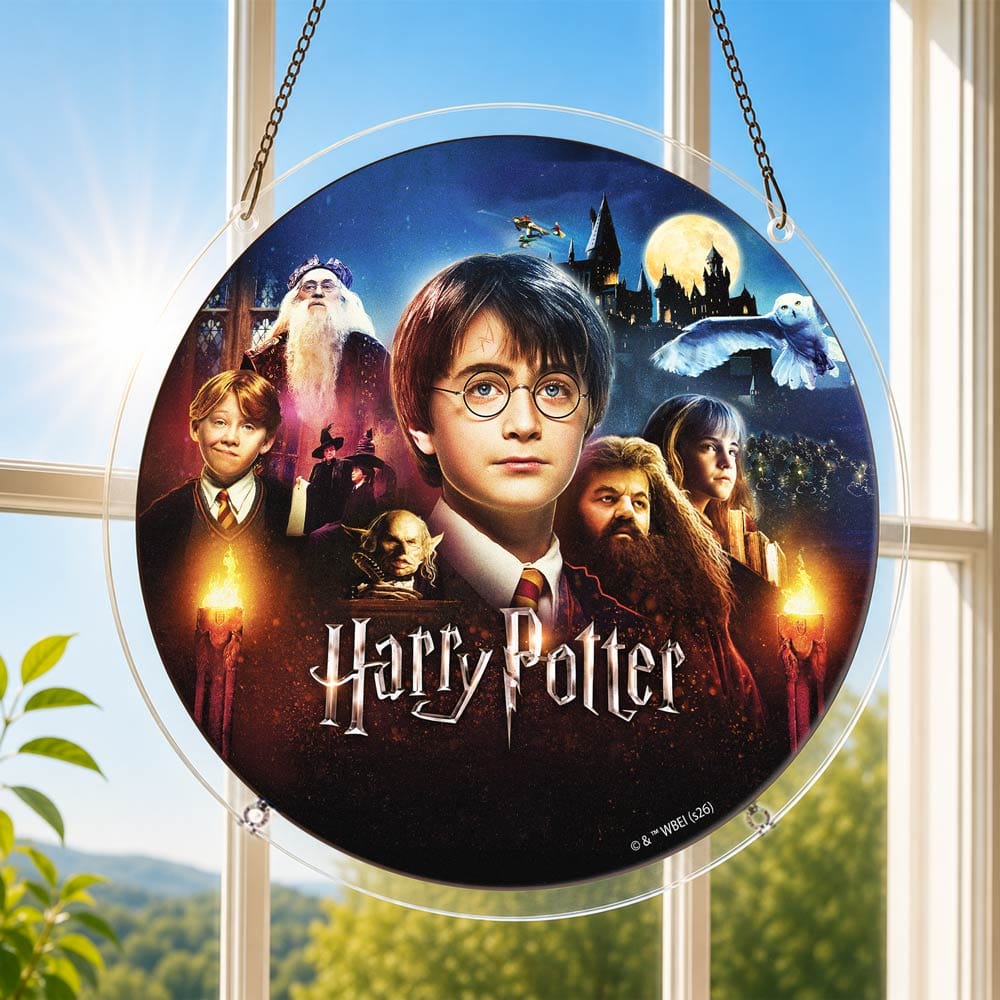 5-pack Acrylic Jigsaw Puzzle Suncatcher - Harry Potter Set