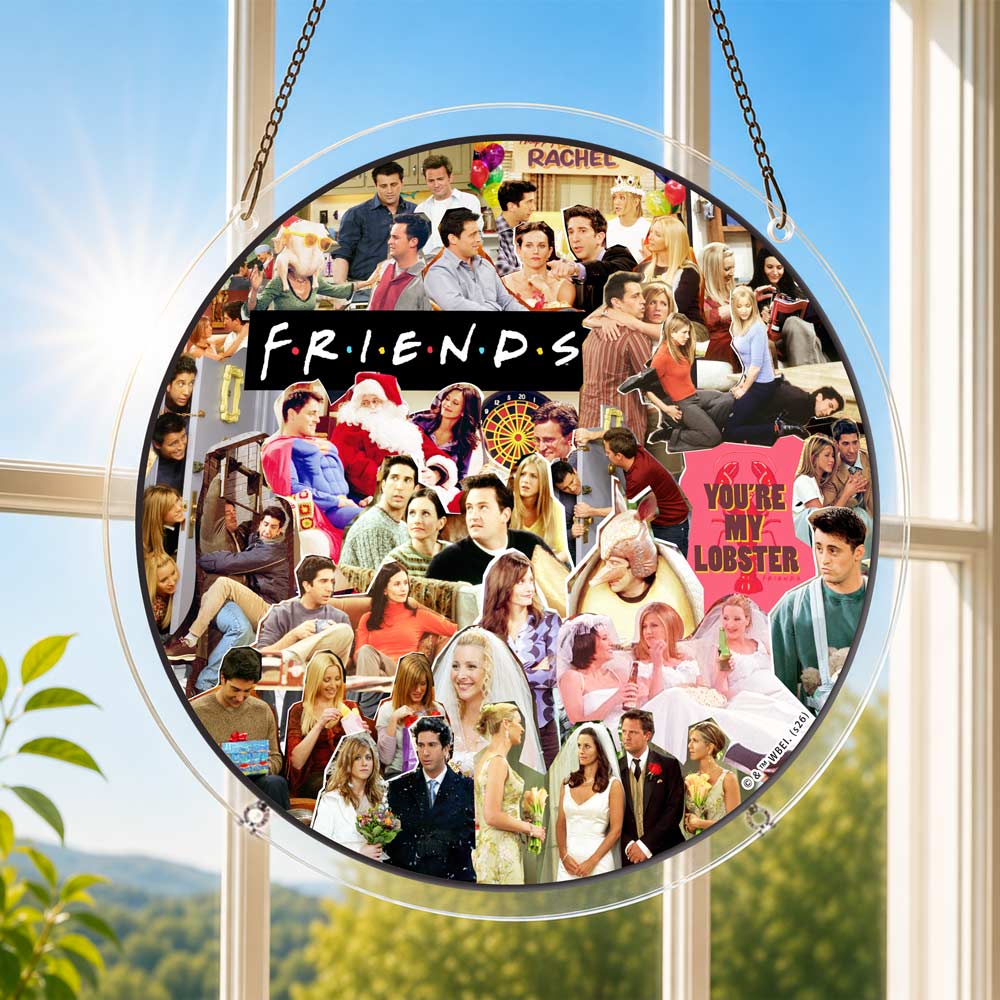 Acrylic Jigsaw Puzzle Suncatcher - Friends Iconic Moments