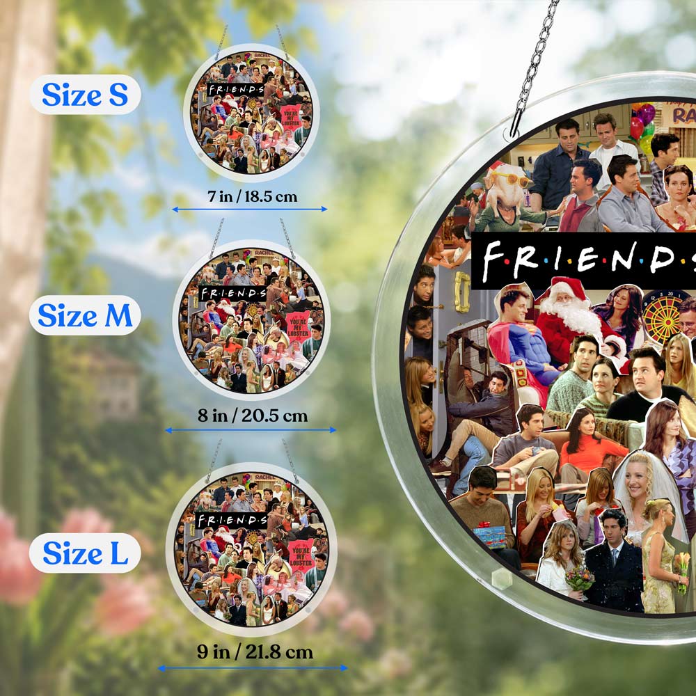 Acrylic Jigsaw Puzzle Suncatcher - Friends Iconic Moments