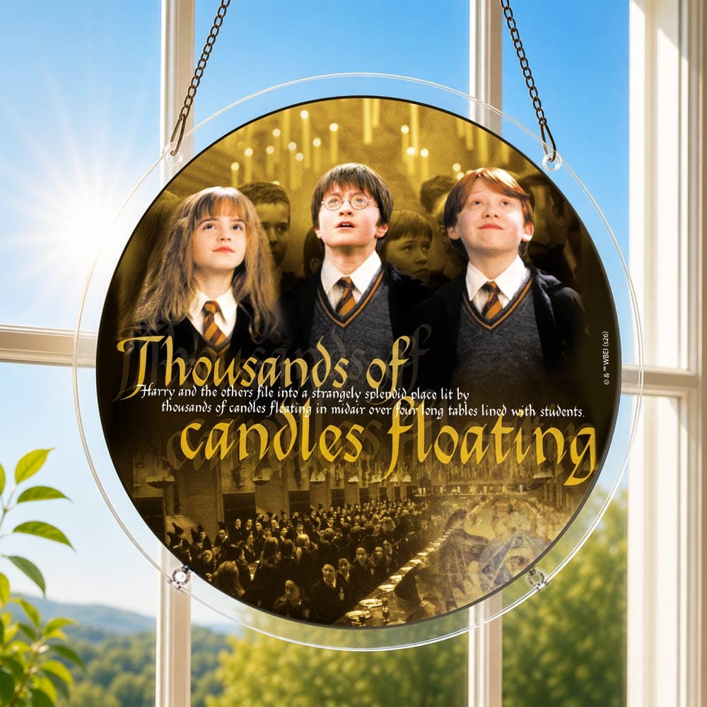 Acrylic Jigsaw Puzzle Suncatcher - Floating Candles