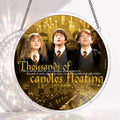 Acrylic Jigsaw Puzzle Suncatcher - Floating Candles