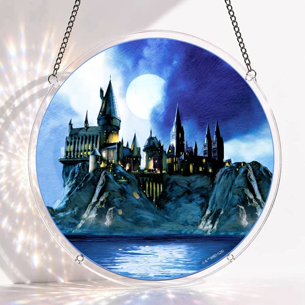 Acrylic Jigsaw Puzzle Suncatcher - Magical Hogwarts Castle
