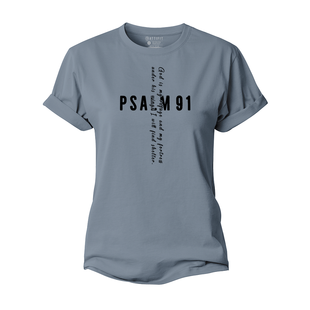 Psalm 91 Women's Cotton T-Shirt
