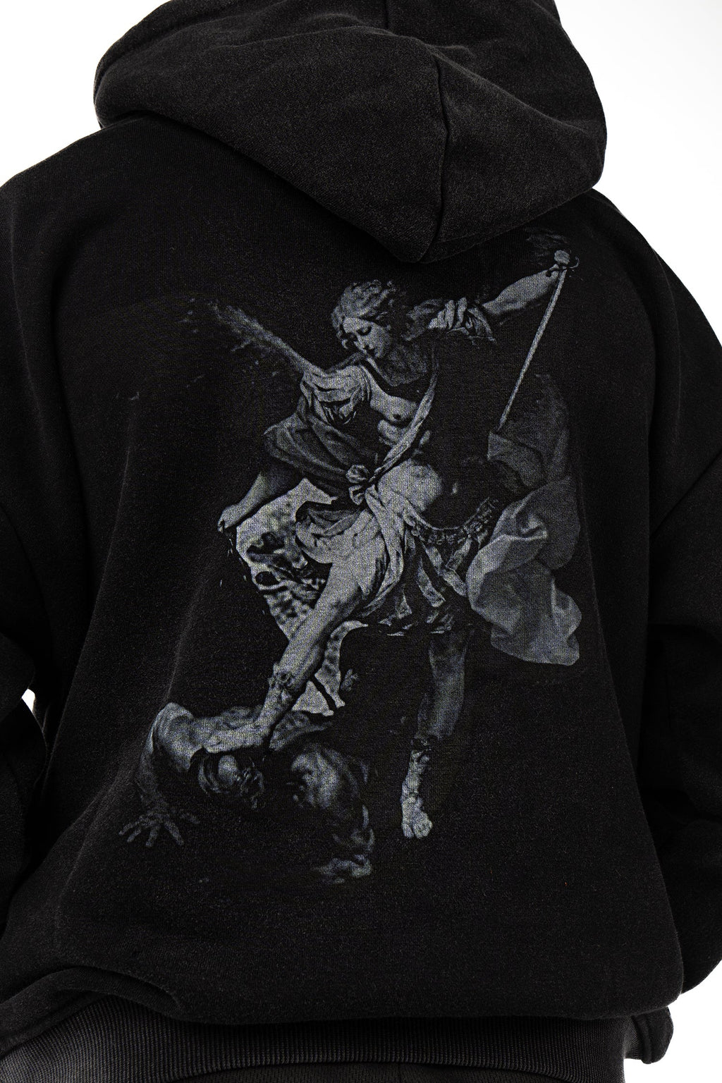 Archangel Michael Youth Hoodie - Acid Wash
