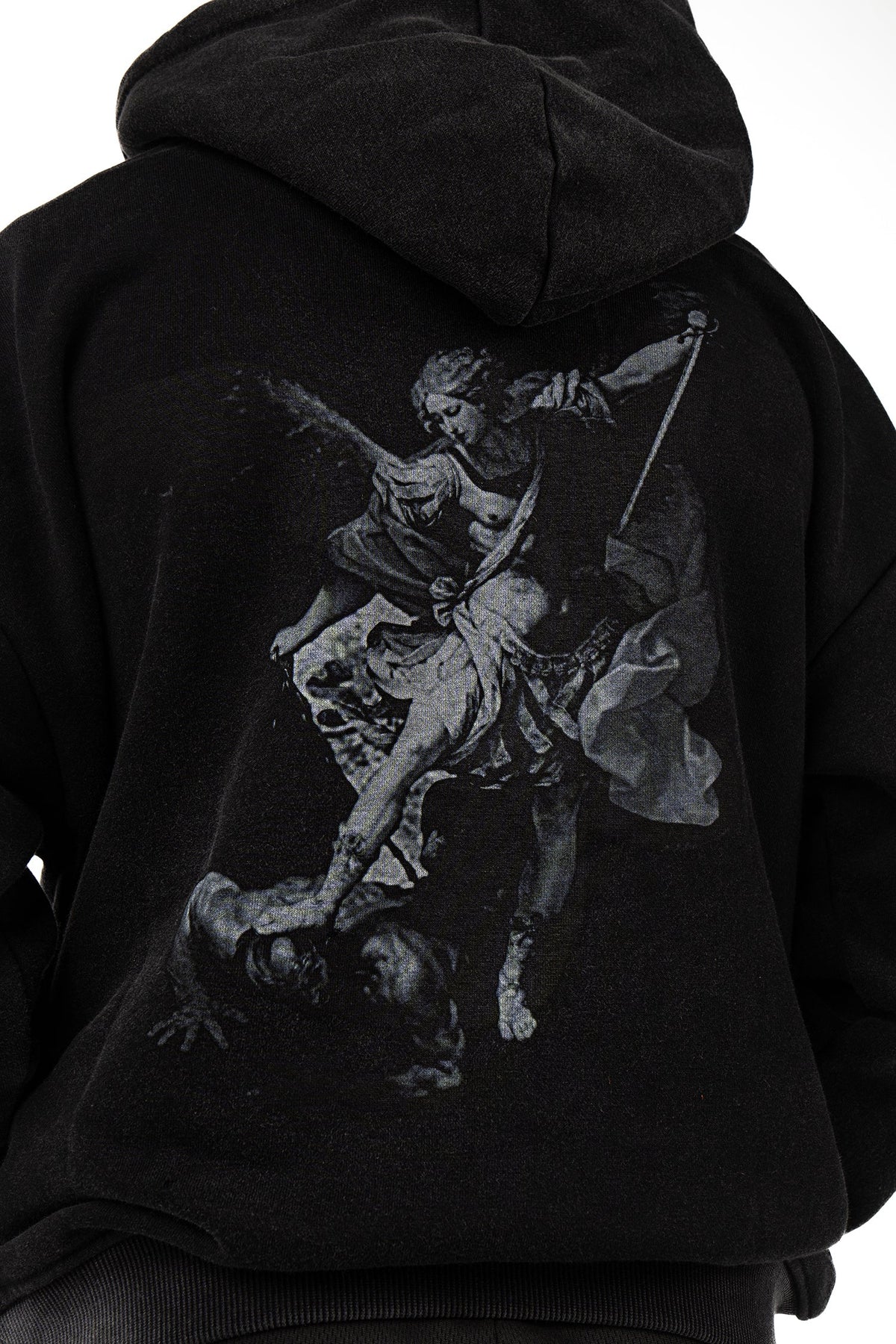 Archangel Michael Youth Hoodie - Acid Wash