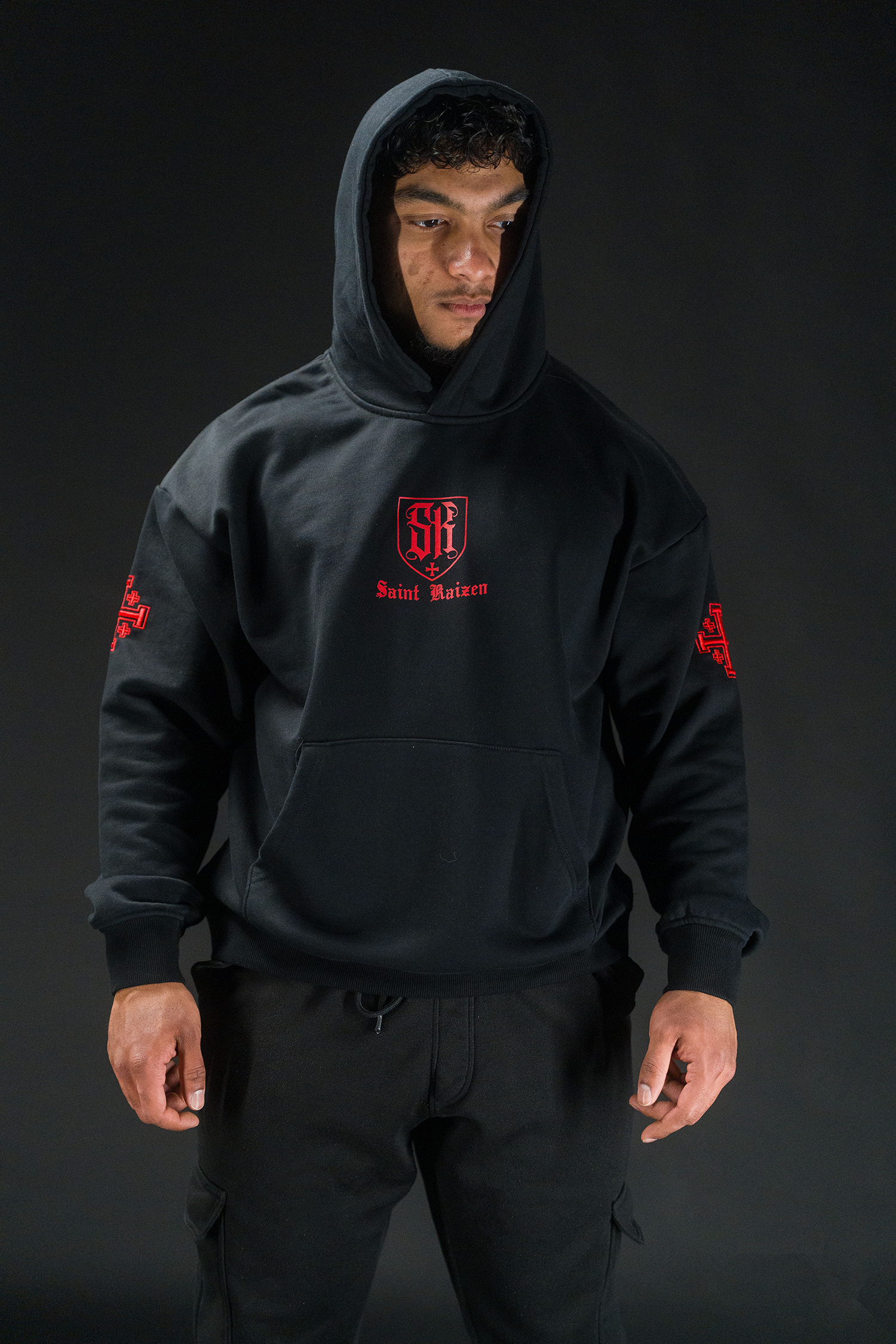 Soldier Embroidery Hoodie