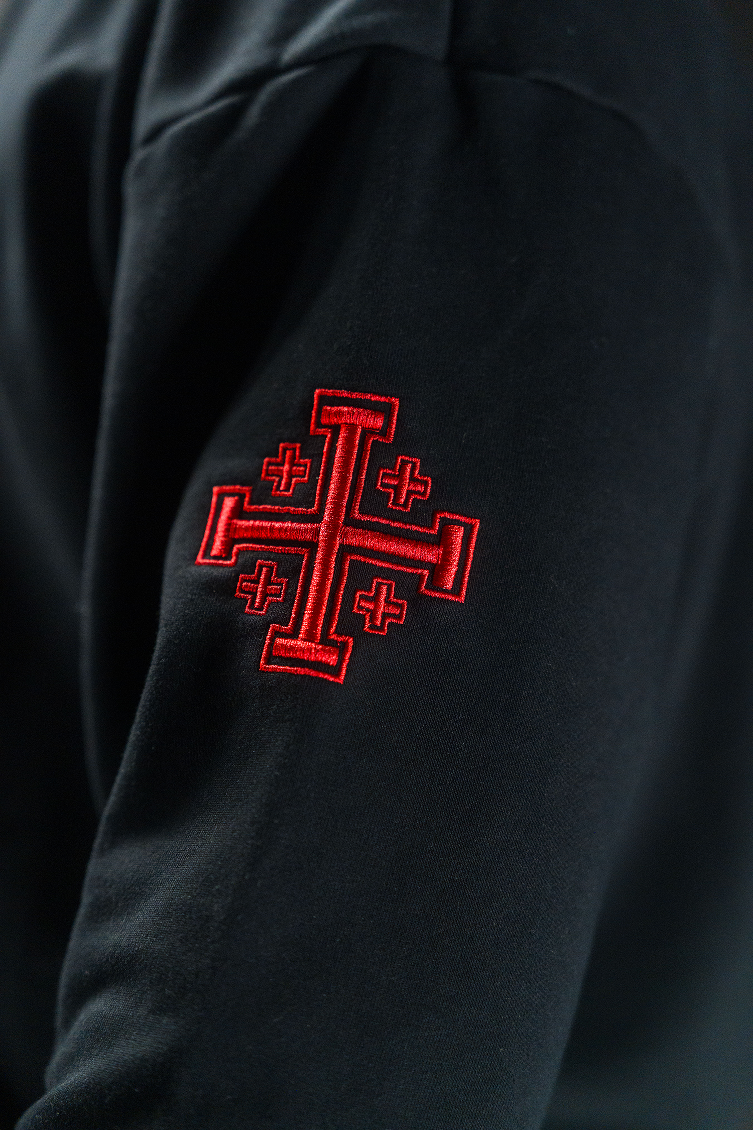 Soldier Embroidery Hoodie
