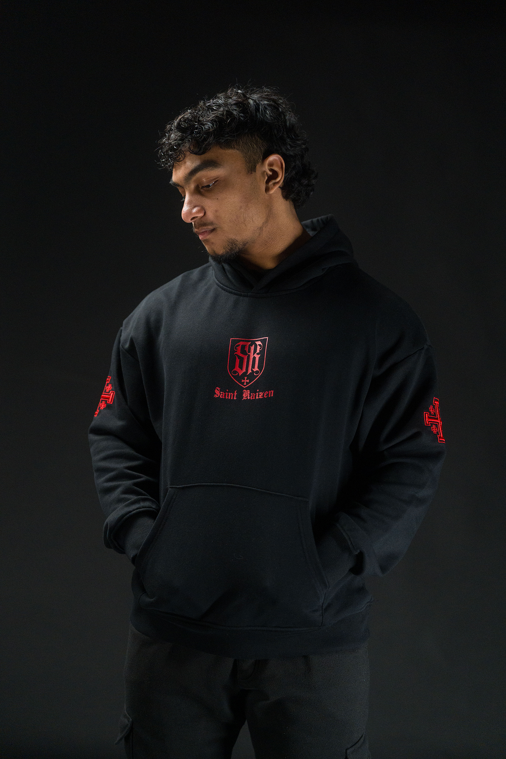 Soldier Embroidery Hoodie