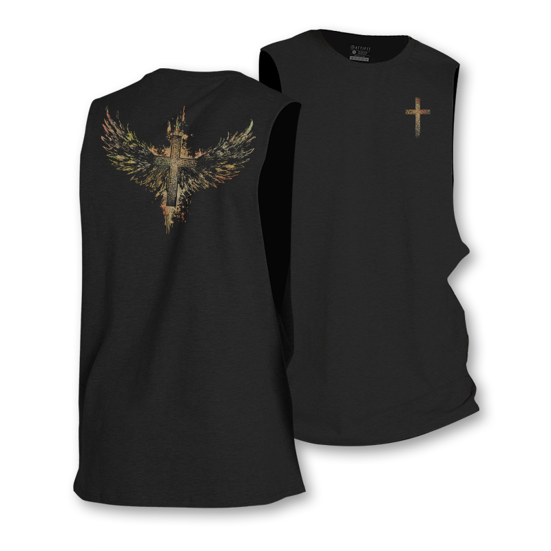 Wings of Grace Record Tank Top