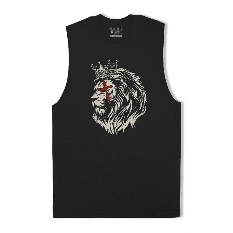 Lion Cross Tank Top