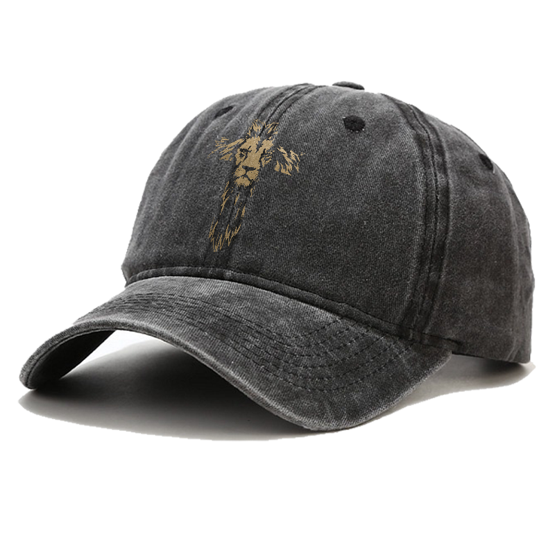 Lion Cross Vintage Cap