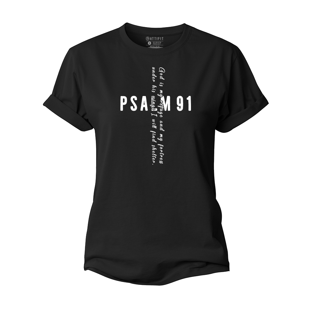 Psalm 91 Women's Cotton T-Shirt