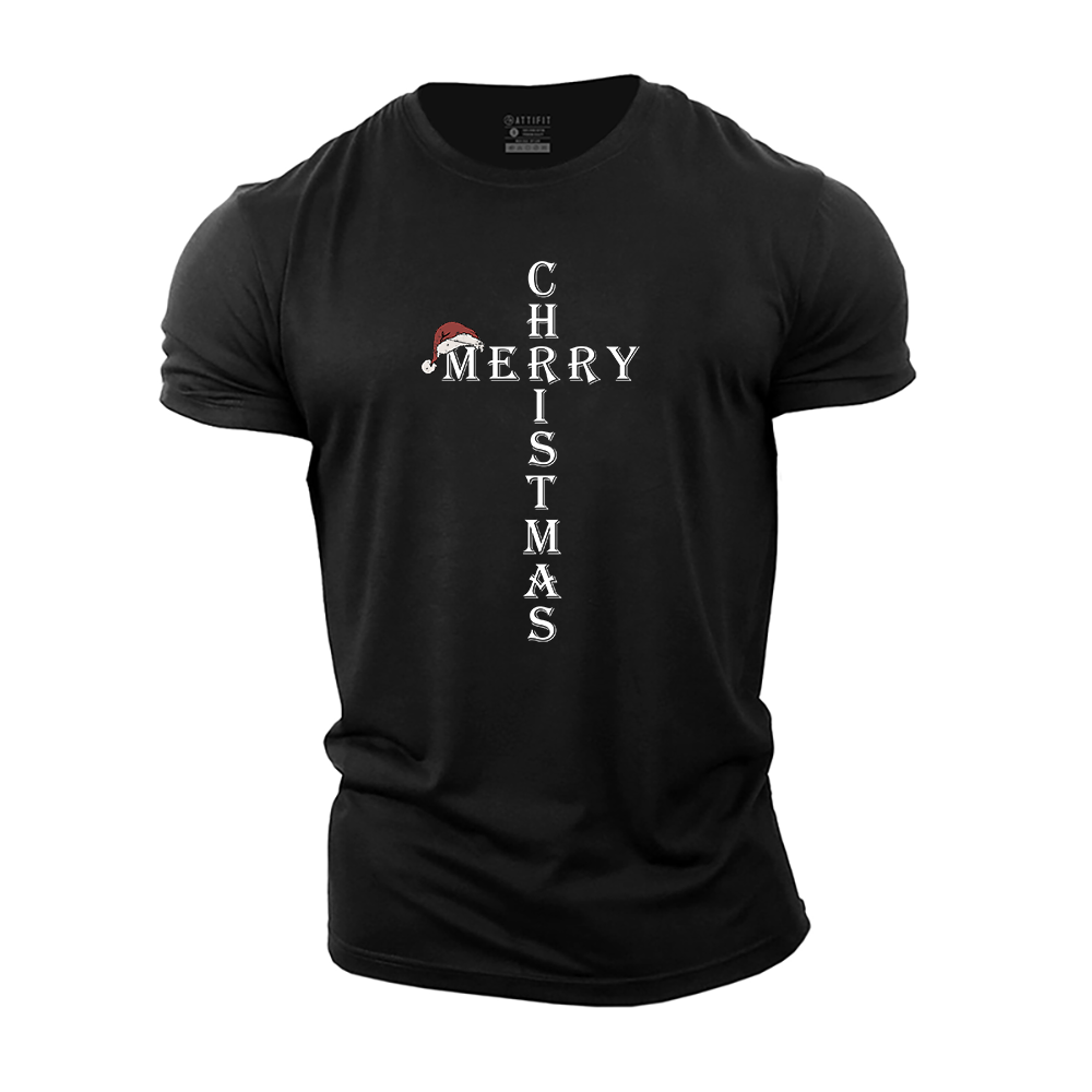 Merry Christmas Cotton T-Shirt