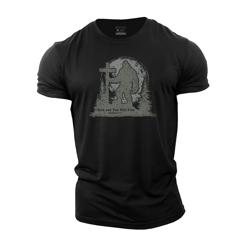 Seek and You Will Find Cotton T-Shirt