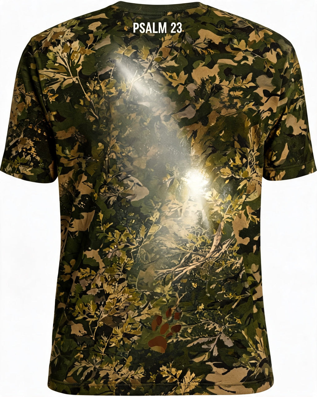 Christian Shirt Camo Hidden In The Woods Seen By God AOP T-shirt