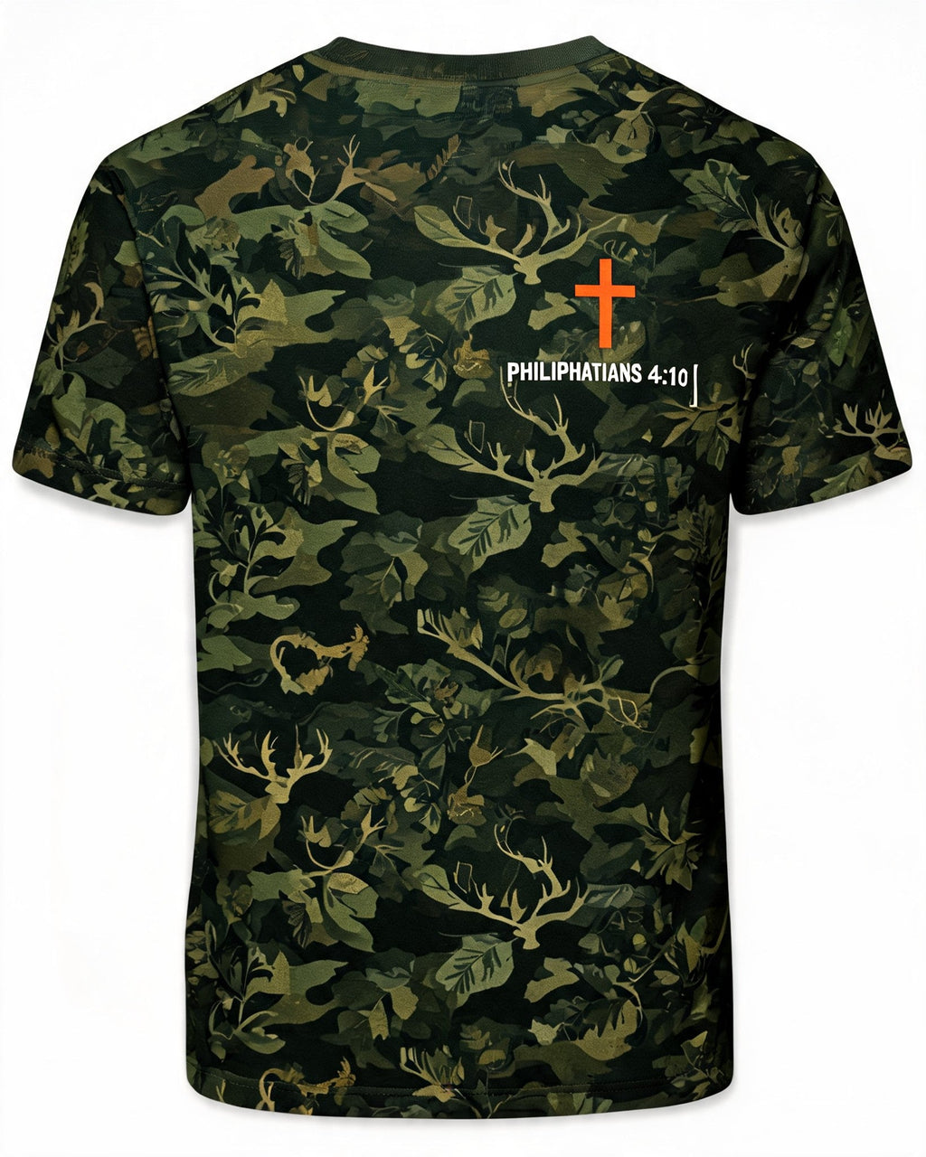 Christian Shirt Camo Hidden In Camo Seen By Grace AOP Tee