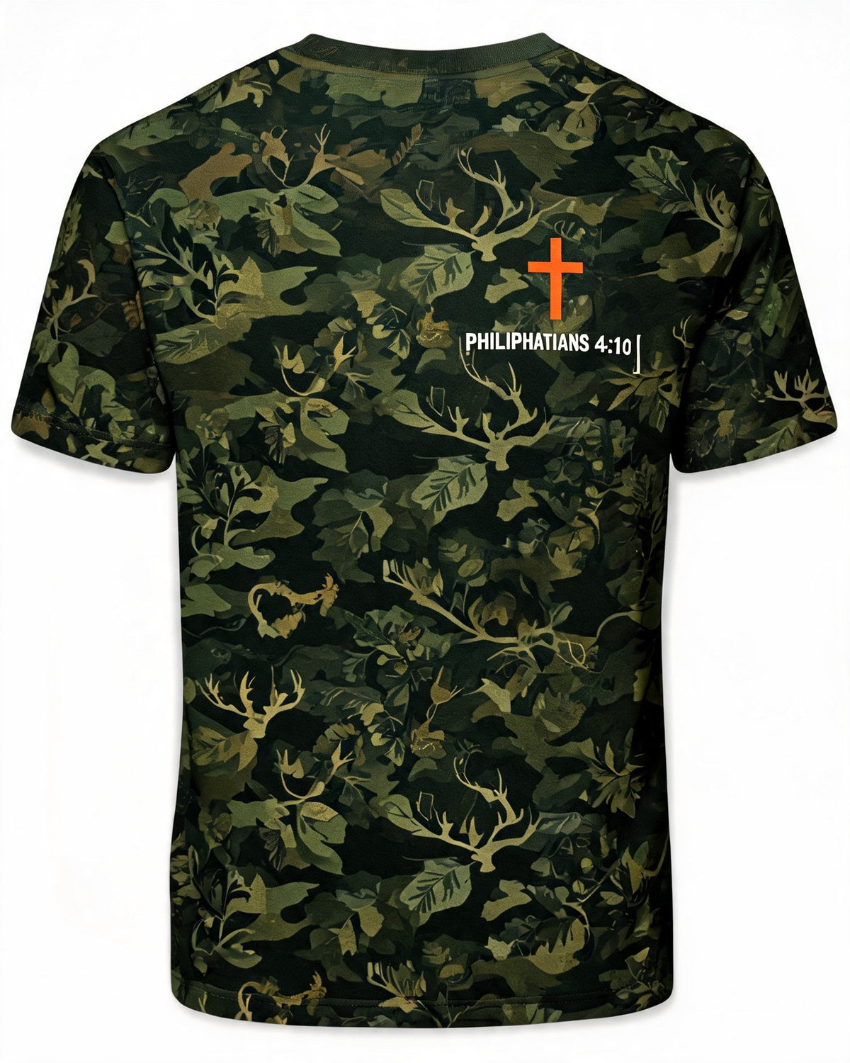 Christian Shirt Camo Hidden In Camo Seen By Grace AOP Tee