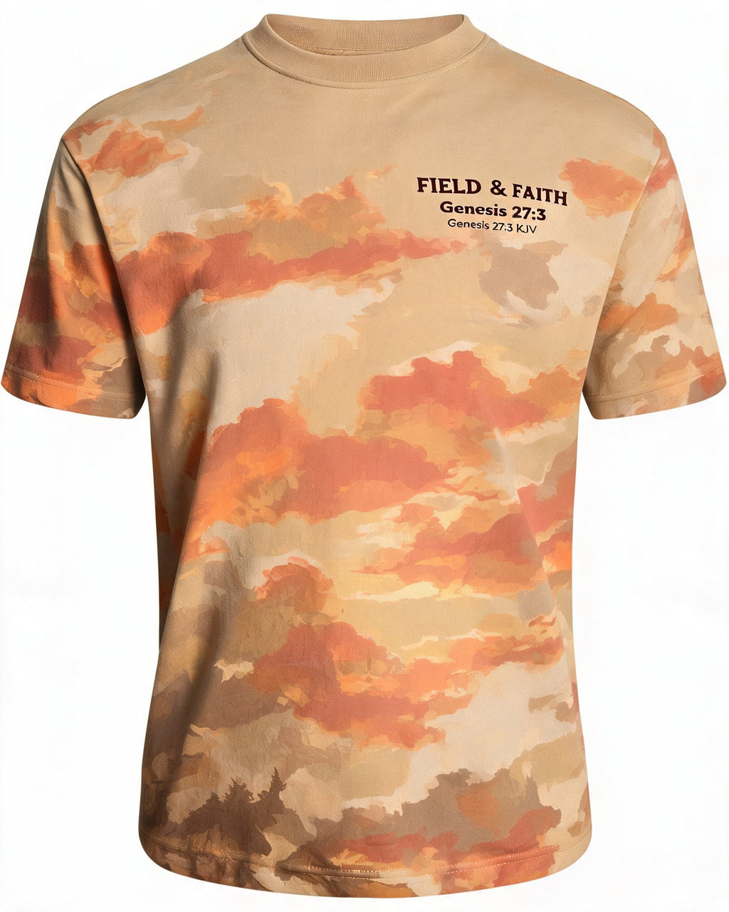 Christian Hunting Shirt - Field And Faith Hunter Short Sleeve AOP T-shirt