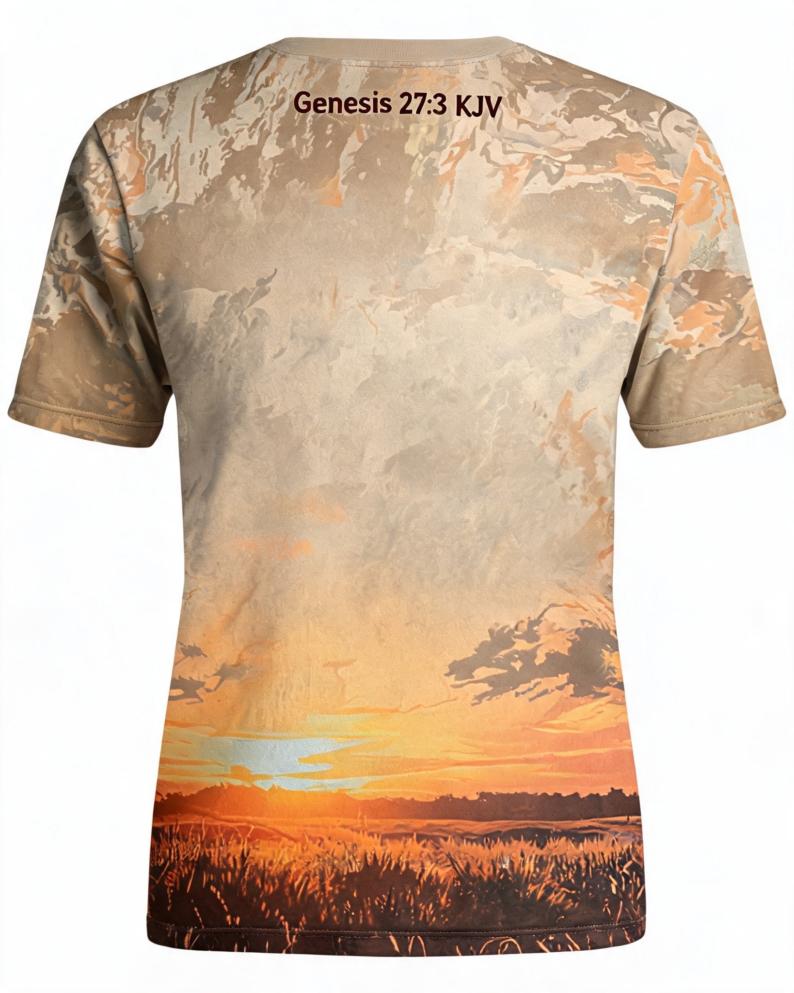 Christian Hunting Shirts For Men - Take Thy Bow Field Hunter Short Sleeve AOP T-shirt