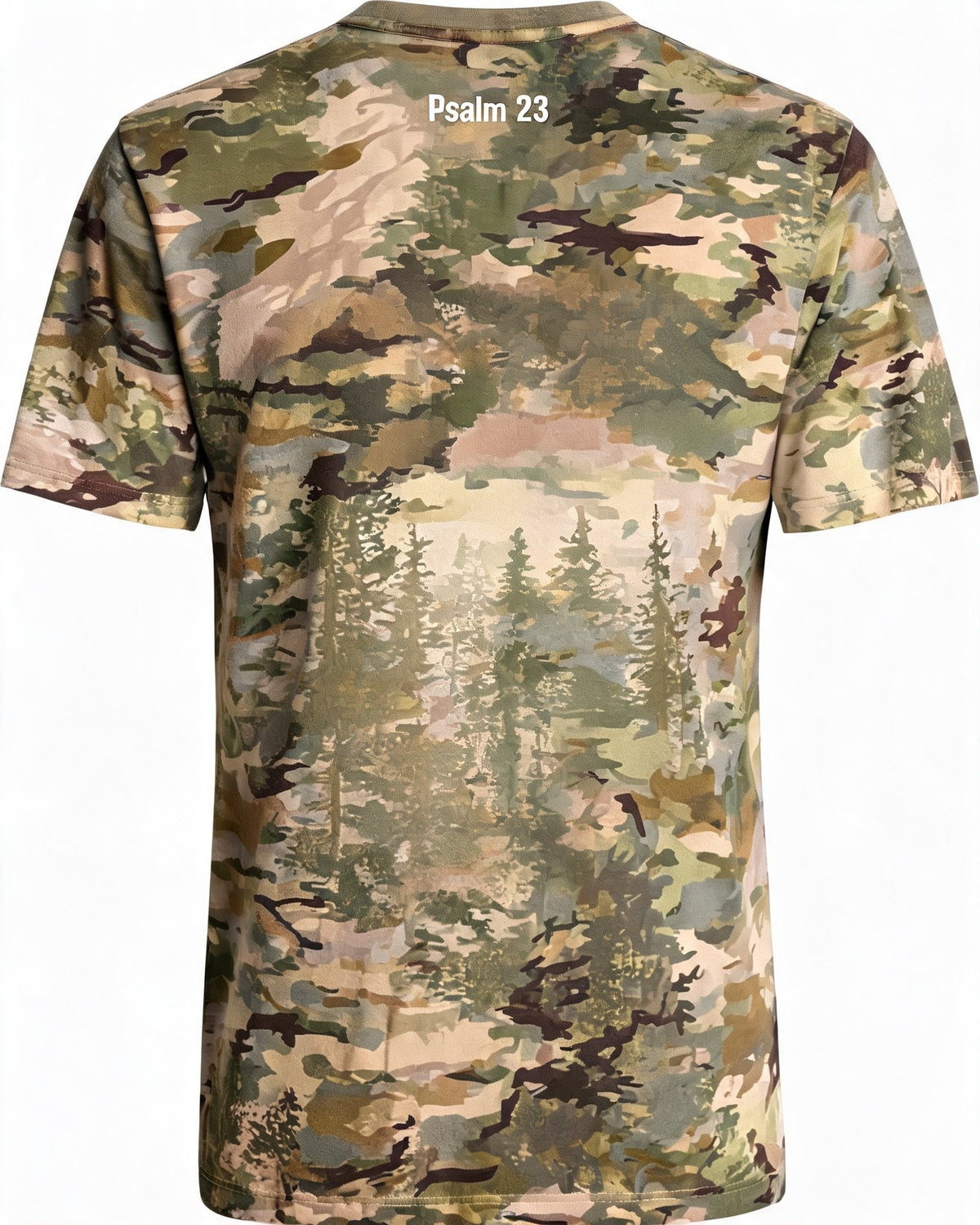 Christian Hunting Shirts For Men - Hunt Humbly Walk Guided Short Sleeve AOP T-shirt