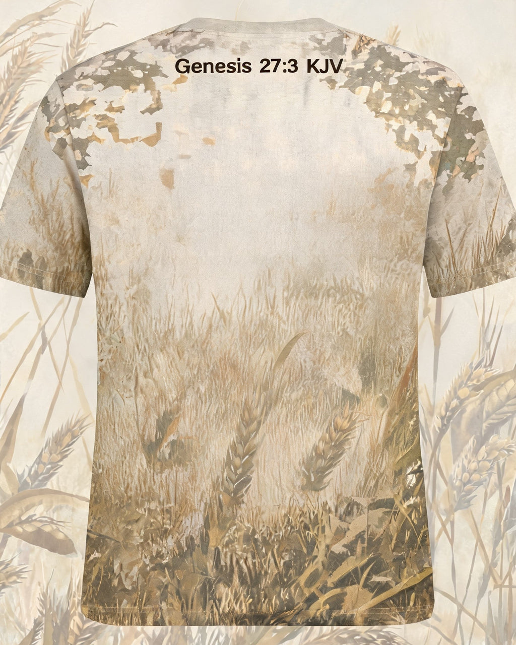 Christian Hunting Shirts For Men - Venison And Provision Short Sleeve AOP T-shirt