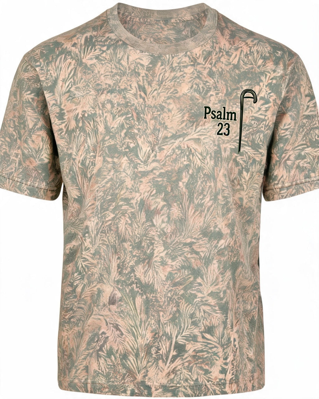 Christian Hunting Shirts For Men - Custom Name Deer Camp Faith Short Sleeve AOP T-shirt
