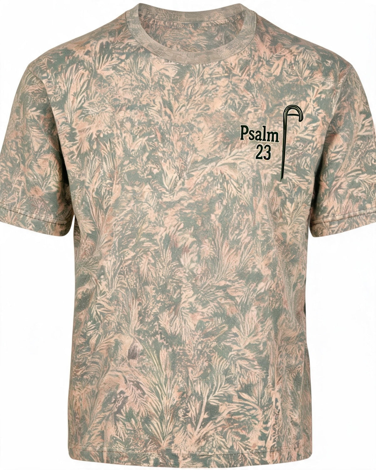 Christian Hunting Shirts For Men - Custom Name Deer Camp Faith Short Sleeve AOP T-shirt