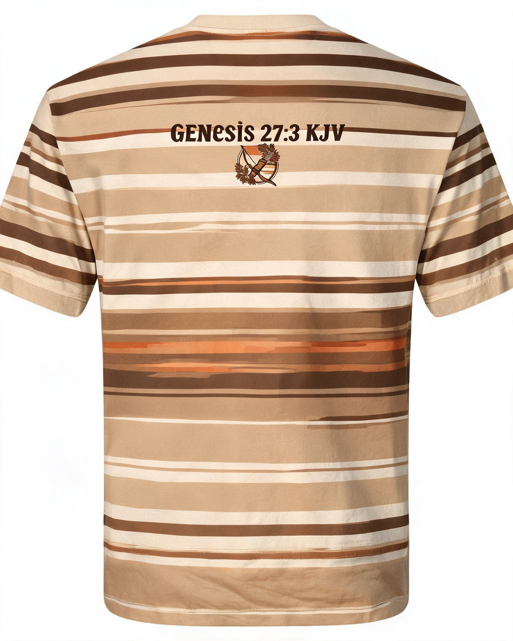Christian Hunting Shirts For Men - Bow Season By Grace Short Sleeve AOP T-shirt
