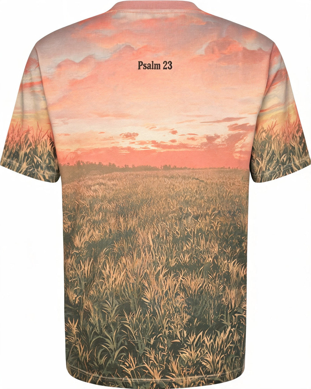 Christian Hunting Shirts For Men - The Field Is My Quiet Prayer Short Sleeve AOP T-shirt