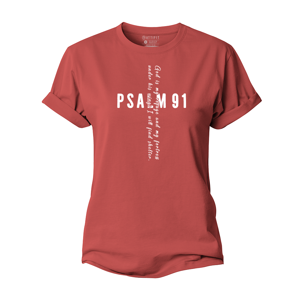 Psalm 91 Women's Cotton T-Shirt