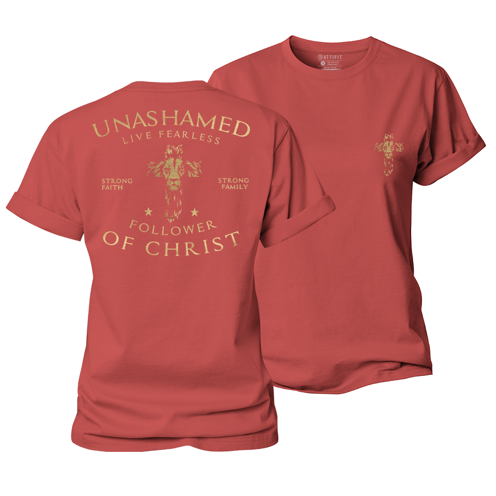 Unashamed Follower of Christ Women's Cotton T-Shirt