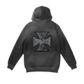Crusader Cross Hoodie - Acid Wash