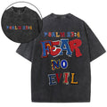 Fear No Evil Christian Washed T-Shirt