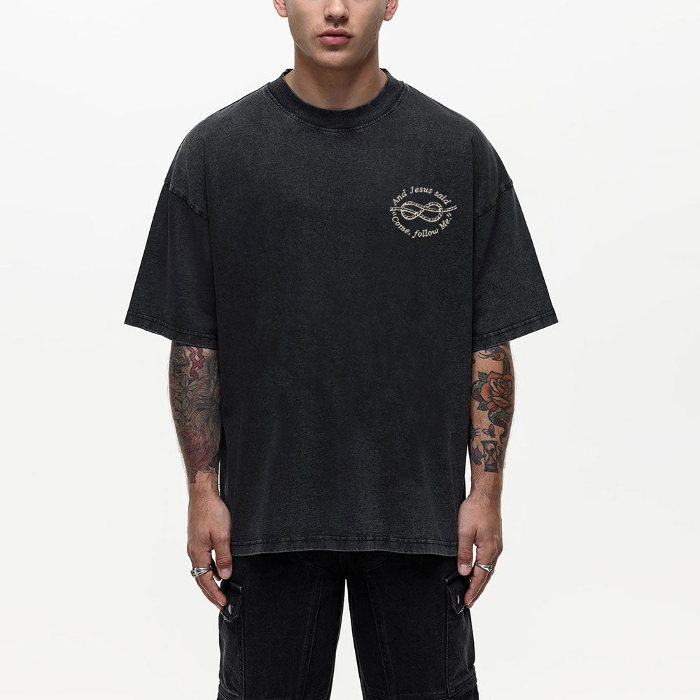 Fishers Of Men Christian Washed T-Shirt