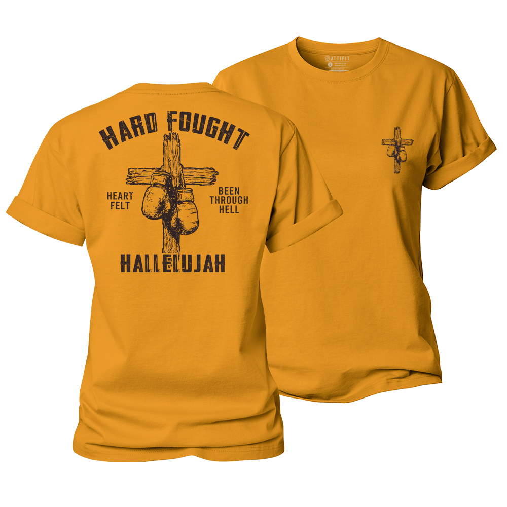 Hard Fought Hallelujah Women's Cotton T-Shirt