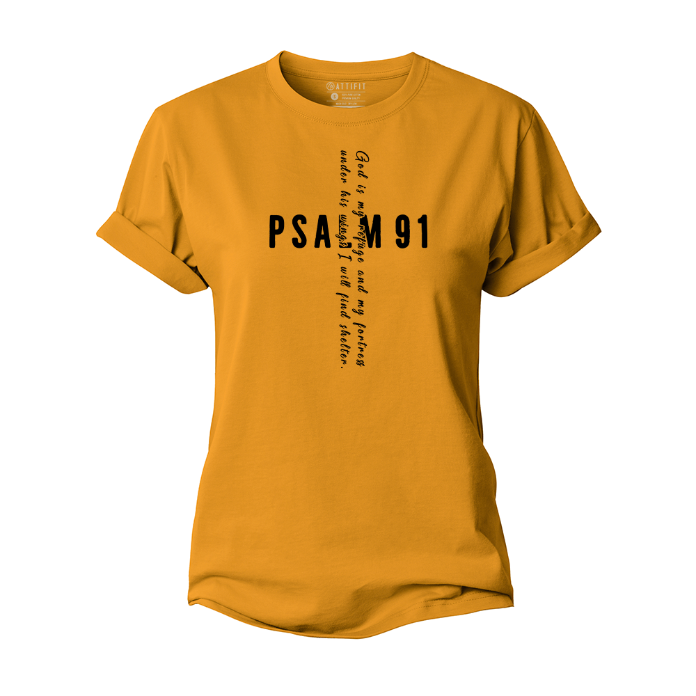 Psalm 91 Women's Cotton T-Shirt