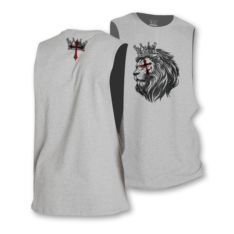 Lion Cross Tank Top