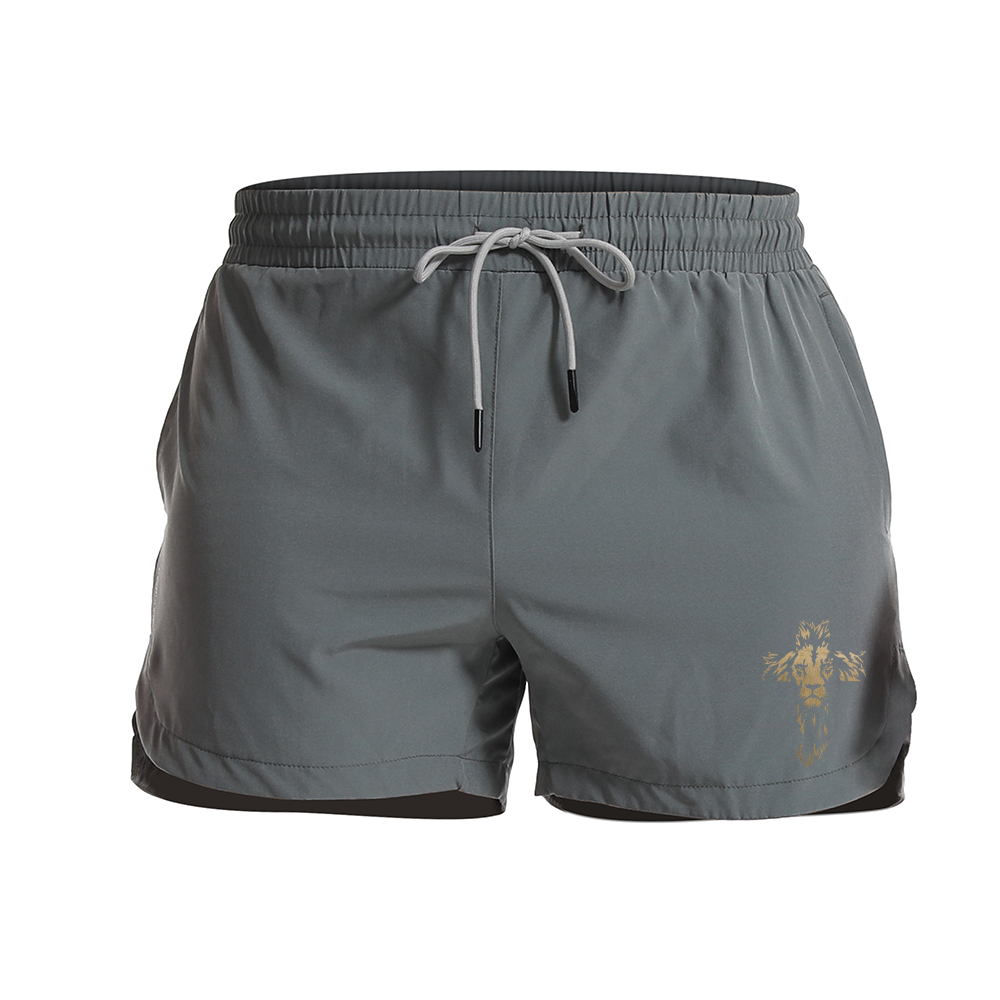 Lion Cross 5-Inch Quick-Dry Shorts
