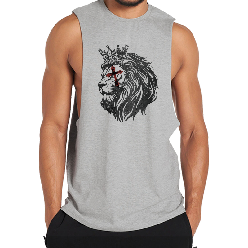 Lion Cross Tank Top