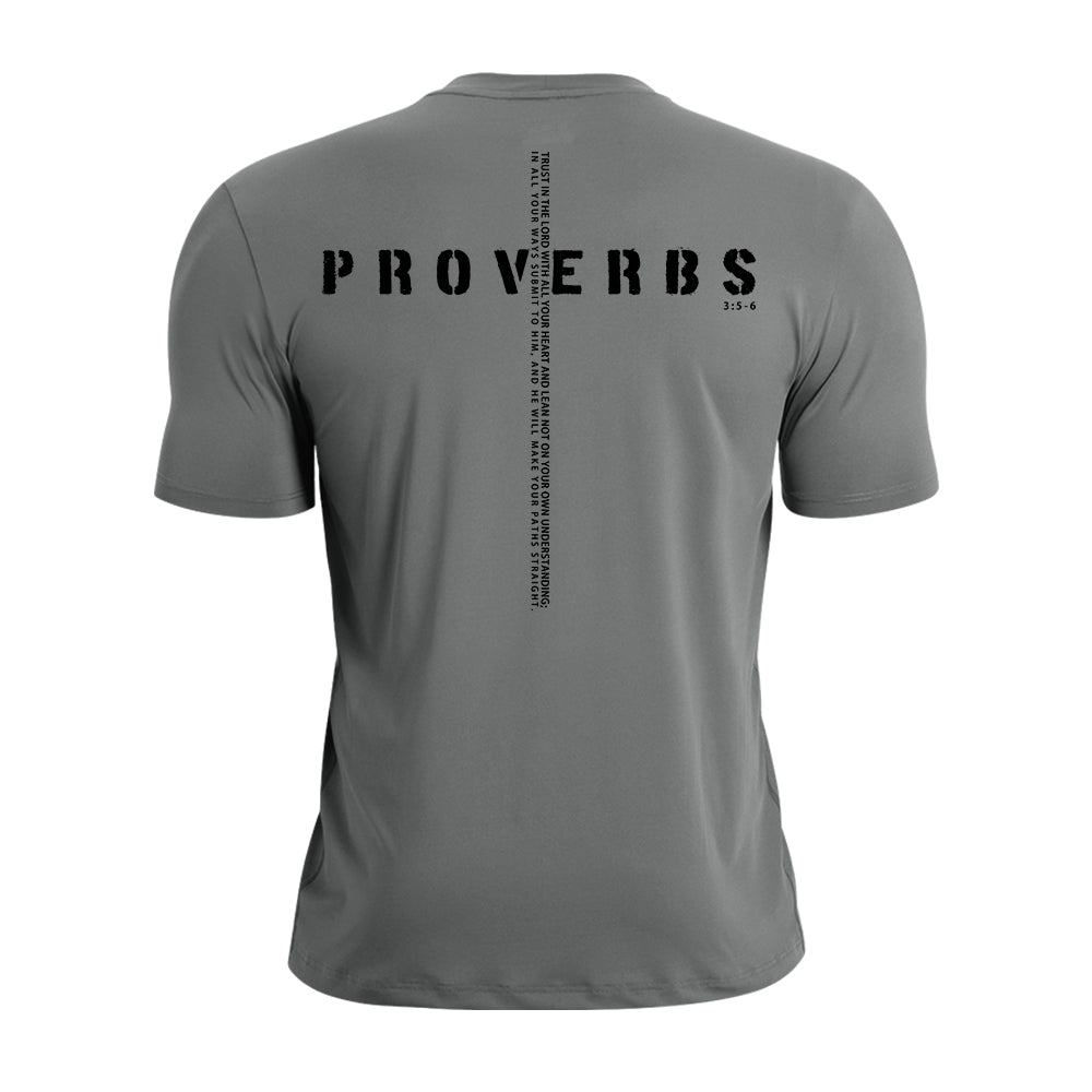 Proverbs 3:5-6 Quick-Dry T-Shirt