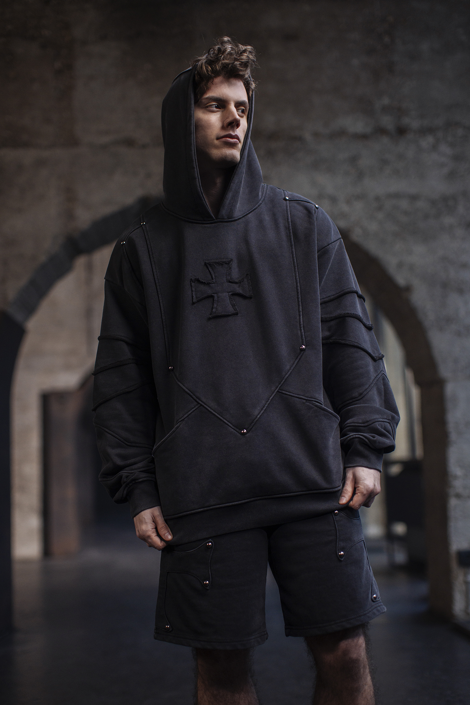 Cross Armor Hoodie