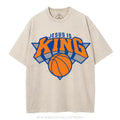 Jesus Is King Christian Washed T-Shirt